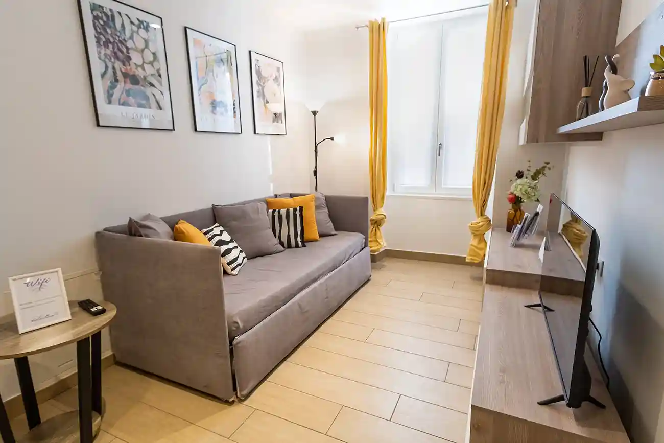 salotto casa vacanza valentina